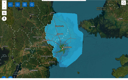 Nya Luftförorenings kartor för Stockholm och Uppsala län thumbnail.